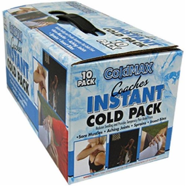 Heatmax Heatmax CCP80CT Coldmax Coaches Instant Cold Pack - Pack of 10 CCP80CT